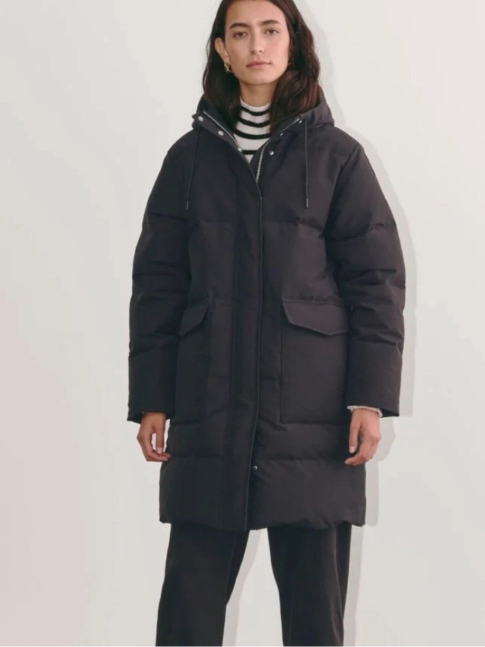Everlane long puffer